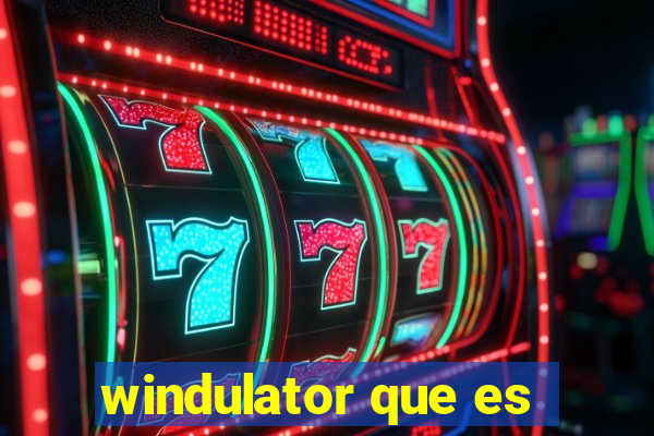 windulator que es